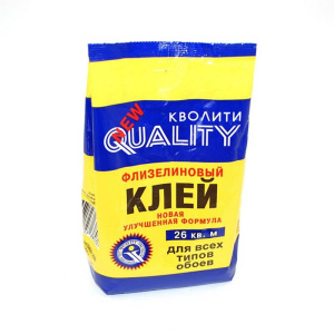 Клей обойный QUALITY флизелиновый 200 гр. 19147