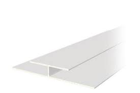 Стыковочный молдинг Белый /Е5-01/ 5мм*3м 910012