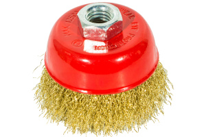 Корщетка-крацовка чашечная (латунь) 125мм 021038003