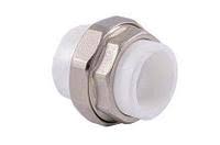 Муфта разъемная с метал. гайкой PP-R 32 "AQS" (12/120) 33118 963520