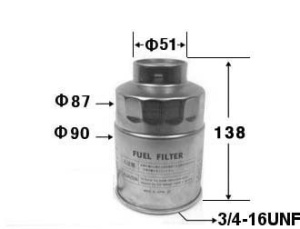 Топливный фильтр FC-158 VIC