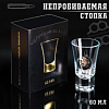 Стопка "Непробиваемая", в коробке, с пулей, 60 мл 5212817 Х1026070 - купить во Владивостоке, фото товара