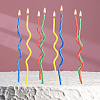 Свечи для торта витые Х44508 в интернет-магазине ТК &quot;Новый уровень&quot;