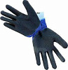 Перчатки синт. черный облив синие L-XL 856099 в интернет-магазине ТК &quot;Новый уровень&quot;