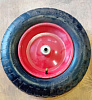 Колесо PR3001 размер 16*4,00-8 12/100мм (с трубкой) диск сварной красный 70431 - купить во Владивостоке, фото товара