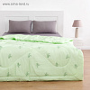 Одеяло Бамбук 140х205 см, полиэфирное волокно 200 гр/м, пэ 100% 4086945 Х41562 в интернет-магазине ТК &quot;Новый уровень&quot;