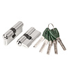 Цилиндровый механизм (A200/80) A2000Key80(35+10+35) SN никель (30225) (PUNTO) 31814 - купить во Владивостоке, фото товара