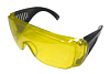 Очки защитные желтая оправа черные дужки 12223 в интернет-магазине ТК &quot;Новый уровень&quot;