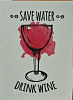Картина "DRINK WINE" 30*40 см ОБ029705 - купить во Владивостоке, фото товара