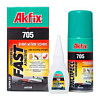 Набор для экспресс склеивания Akfix 705 (25 гр+100 мл) 55221 в интернет-магазине ТК &quot;Новый уровень&quot;