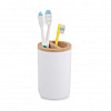 Подставка для зубных щеток &quot;Бамбук&quot; белый Х810671 в интернет-магазине ТК &quot;Новый уровень&quot;