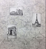 Обои виниловые Париж-11 (мол-сер) 582 338-9 0,53*10м у/ц 37860 - купить во Владивостоке, фото товара