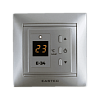 Терморегулятор для тёплого пола EASTEC E-34 3.5кВт серебро 41282 в интернет-магазине ТК &quot;Новый уровень&quot;