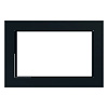 Рамка 2-местная, черная Катрин без перемычки, стекло GFR00-7012-05 12592 - купить во Владивостоке, фото товара