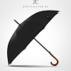 Зонт черный Х670152 в интернет-магазине ТК &quot;Новый уровень&quot;