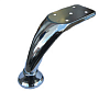 Ножка L-110мм наклонная хром (КУ02144) 7.17 41513 в интернет-магазине ТК &quot;Новый уровень&quot;