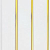 Пластиковая панель Олимпия 2-х секц. золото  0,24м*3м*8мм 06154 в интернет-магазине ТК &quot;Новый уровень&quot;