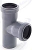 Тройник Ф32ммх32х45гр серый 68834 - купить во Владивостоке, фото товара