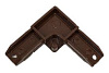 Алюминиевый угол д/москитной сетки КОРИЧНЕВЫЙ 1026162 - купить во Владивостоке, фото товара