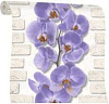 Обои виниловые Орхидея фиолетовая 10107-46  0,53х10м 922138 в интернет-магазине ТК &quot;Новый уровень&quot;