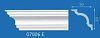 Плинтус потолочный из пенополистерола K-50 2 м 09100 в интернет-магазине ТК &quot;Новый уровень&quot;
