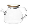 Чайник 1200 мл, жароп стекло, нерж. сталь, бамбук MULTICO 054202 - купить во Владивостоке, фото товара