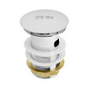 Донный клапан ZEIN BP2, 1 1/4&quot;, большая кнопка  9559102 СТ943843 в интернет-магазине ТК &quot;Новый уровень&quot;