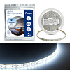Лента светодиодная LS612 9.6W/m 120SMD 5m12V 6500К, белое основание, 5м/2835/LD182 27729 - купить во Владивостоке, фото товара