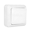 Выключатель Универсал Олимп одноклавишный о/у 10А 220В О0021 белый 43183 - купить во Владивостоке, фото товара