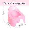 Горшок детский, цвет розовый перламутр 4948514 40111 в интернет-магазине ТК &quot;Новый уровень&quot;
