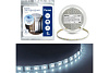 Лента светодиодная LS607 14.4W/m 60SMD 5m12V IP65, 4000К белое основание, 5м/5050 48290 - купить во Владивостоке, фото товара