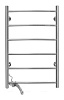 Полотенцесушитель электрический Domoterm Классик DMT 109-6 50x80 EK L, хром 39273 - купить во Владивостоке, фото товара