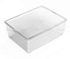 Ящик универсальный, 12 л, с крышкой, пластик, ЛАЙФ, 380х276х154 мм 065956 - купить во Владивостоке, фото товара
