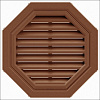 Окно вентиляционное восьмиугольное коричневое 18307 - купить во Владивостоке, фото товара