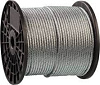 Трос стальной оцинкованный в оплетке  6х7 мм DIN 3060/3055 FORCE LIFTING 04165 - купить во Владивостоке, фото товара