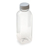 Бутылка 300мл горло d-38мм (165шт) квадратная с скышкой прозрачная (ПЭТ) Х991455 - купить во Владивостоке, фото товара