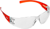 Очки защитные ЗУБР Мастер прозрачные, открытого типа, пластиковые дужки 110325 - купить во Владивостоке, фото товара