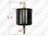 Топливный фильтр ST-AJ03-13-480 в интернет-магазине ТК &quot;Новый уровень&quot;